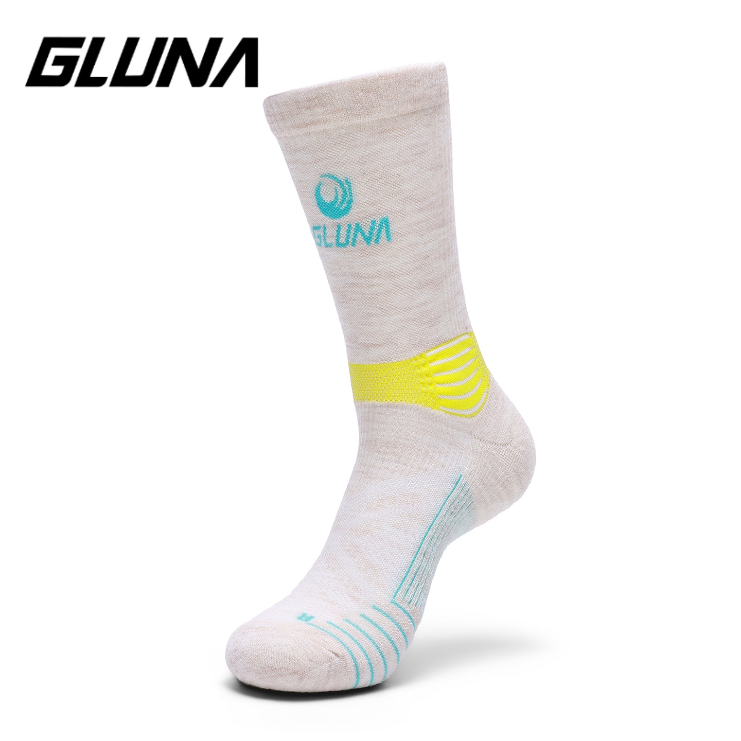 GLUNA Sports Socks for Hiking  - Wool Hiking Sock recension och pris