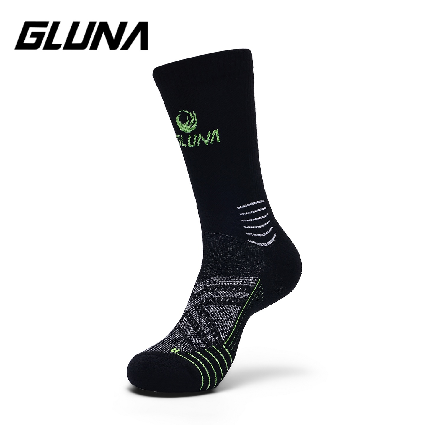 GLUNA Sports Socks for Hiking  - Wool Hiking Sock recension och pris